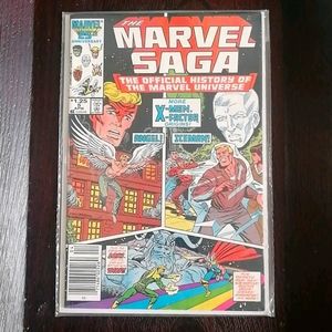 The Marvel Saga Comic Book